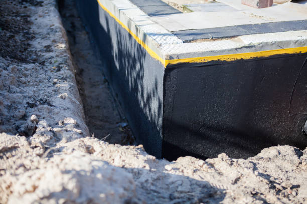 Professional Foundation Crack Repair technician working in Delphi, IN
